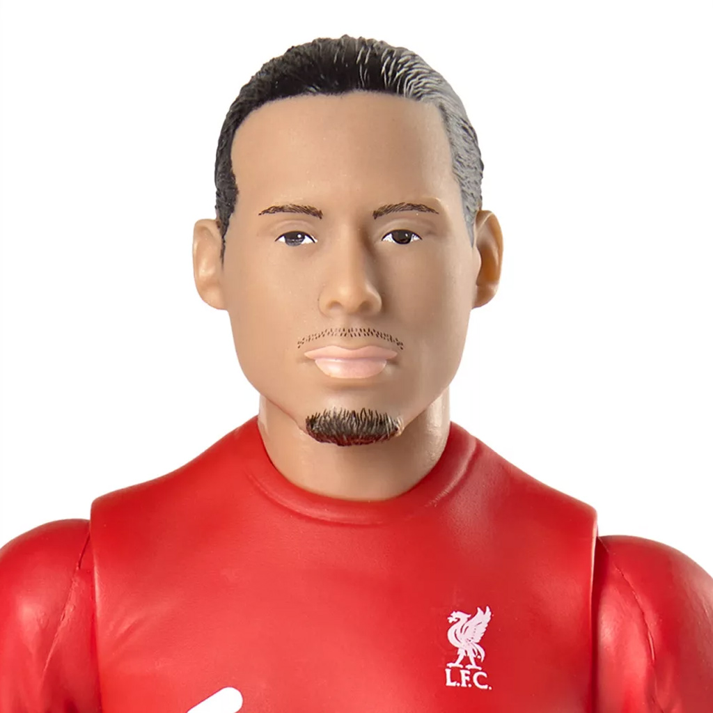 Figurka akcji piłkarza, 20 cm - Liverpool, Van Dijk w koszulce nr 4 zdjęcie 4