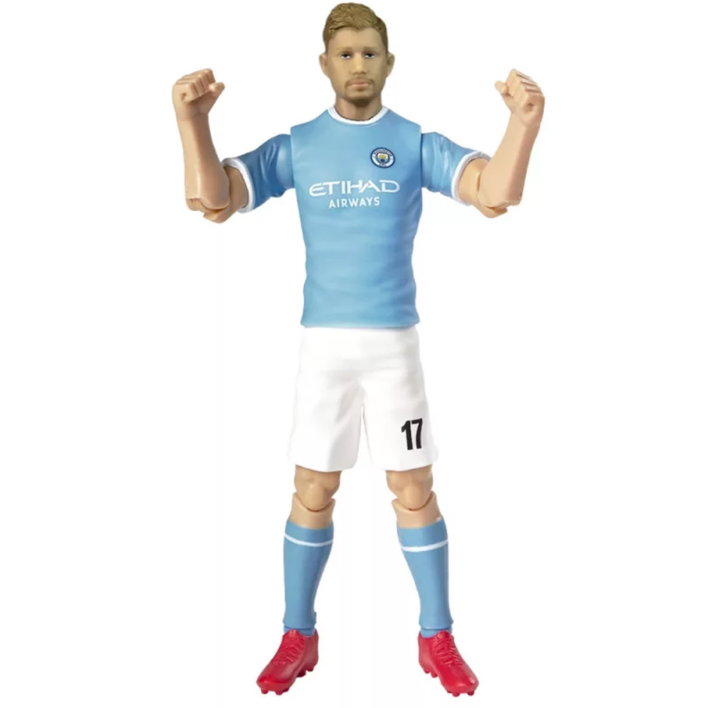 Figurka akcji piłkarza, 20 cm - Manchester City, w koszulce De Bruyne 17 zdjęcie 5