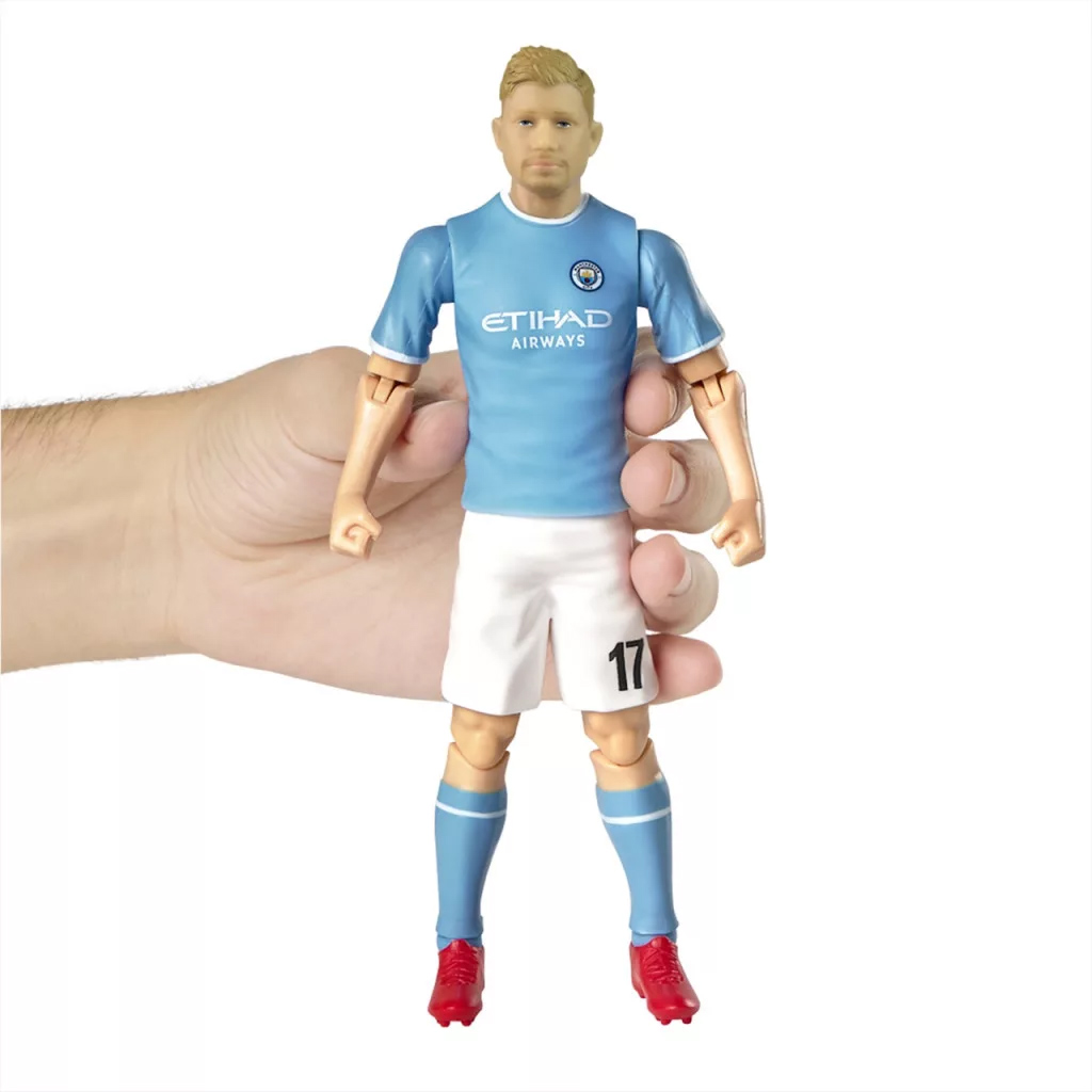 Figurka akcji piłkarza, 20 cm - Manchester City, w koszulce De Bruyne 17 zdjęcie 6