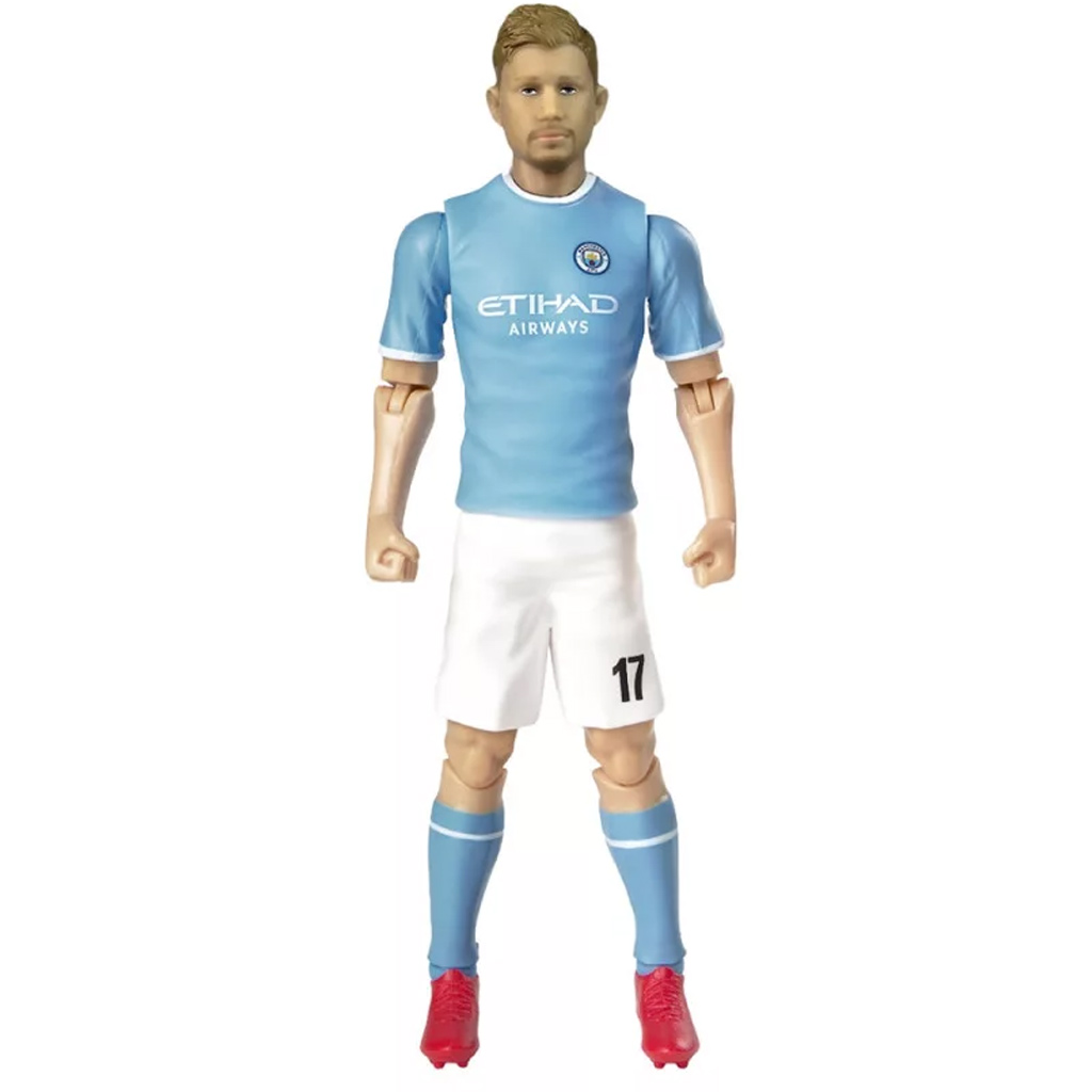 Figurka akcji piłkarza, 20 cm - Manchester City, w koszulce De Bruyne 17 zdjęcie 1