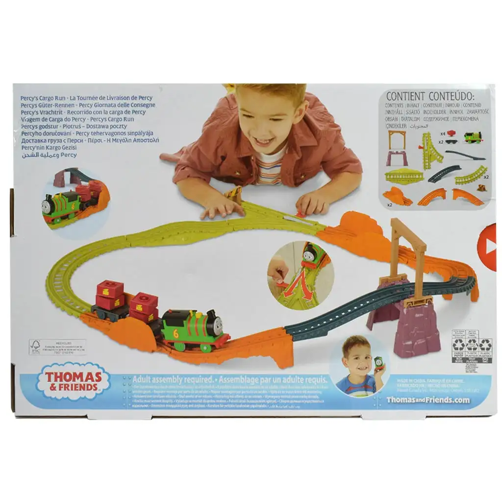Fisher-Price: Thomas i przyjaciele - Zestaw torów motoryzowanych Percy - Mattel zdjęcie 2