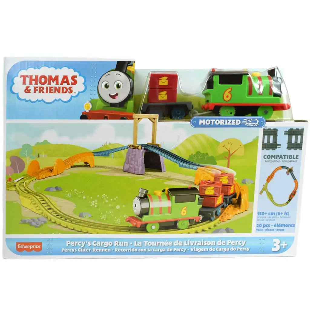 Fisher-Price: Thomas i przyjaciele - Zestaw torów motoryzowanych Percy - Mattel zdjęcie 1