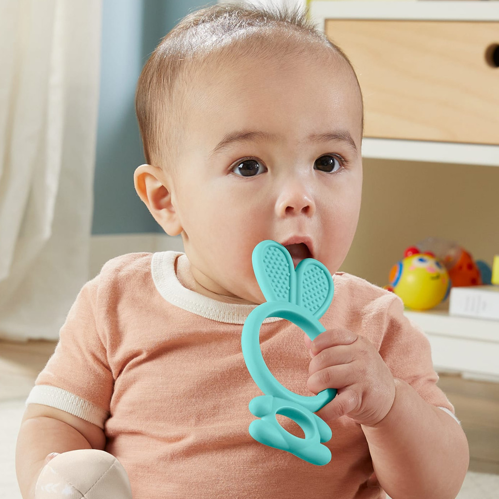 Fisher-Price Wesołe figurki Zajączek gryzak - Mattel zdjęcie 2