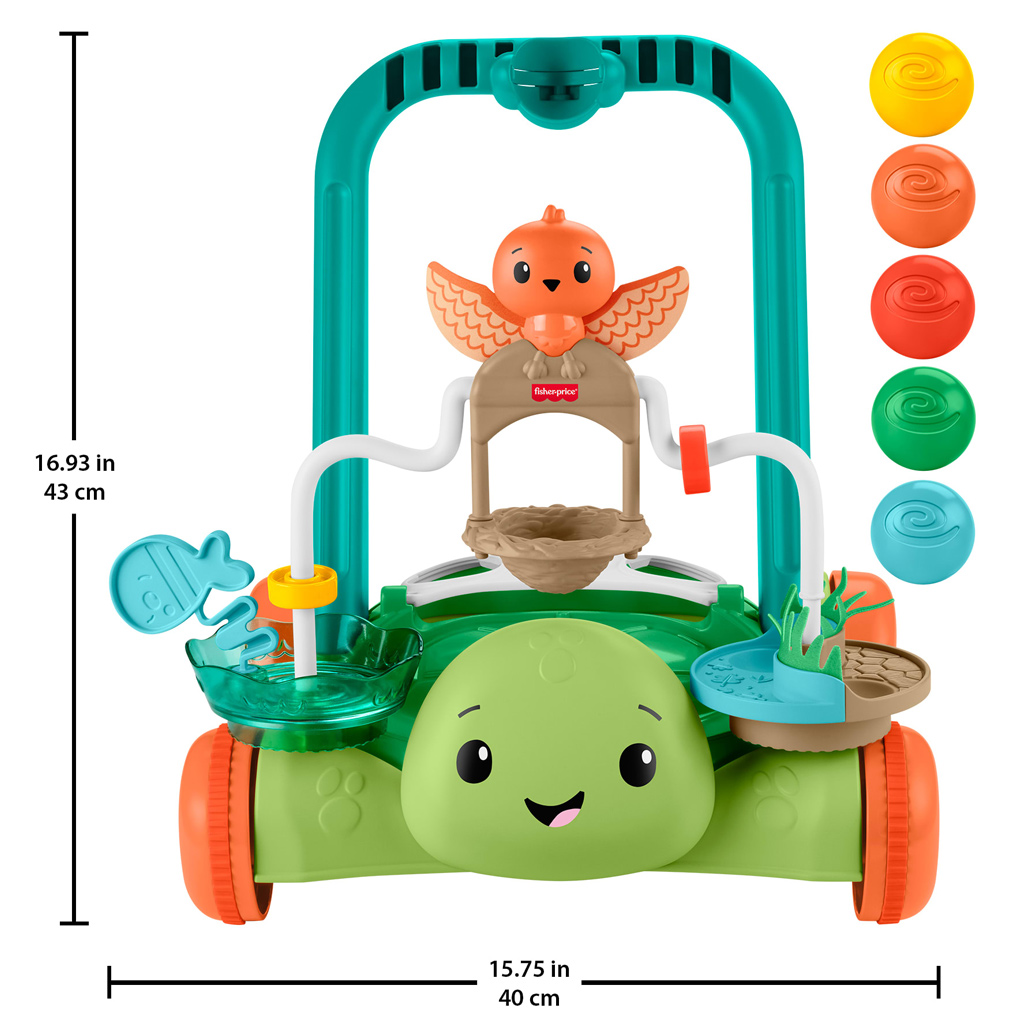 Fisher-Price: Żółw przyjaciel chodzik - Mattel zdjęcie 6