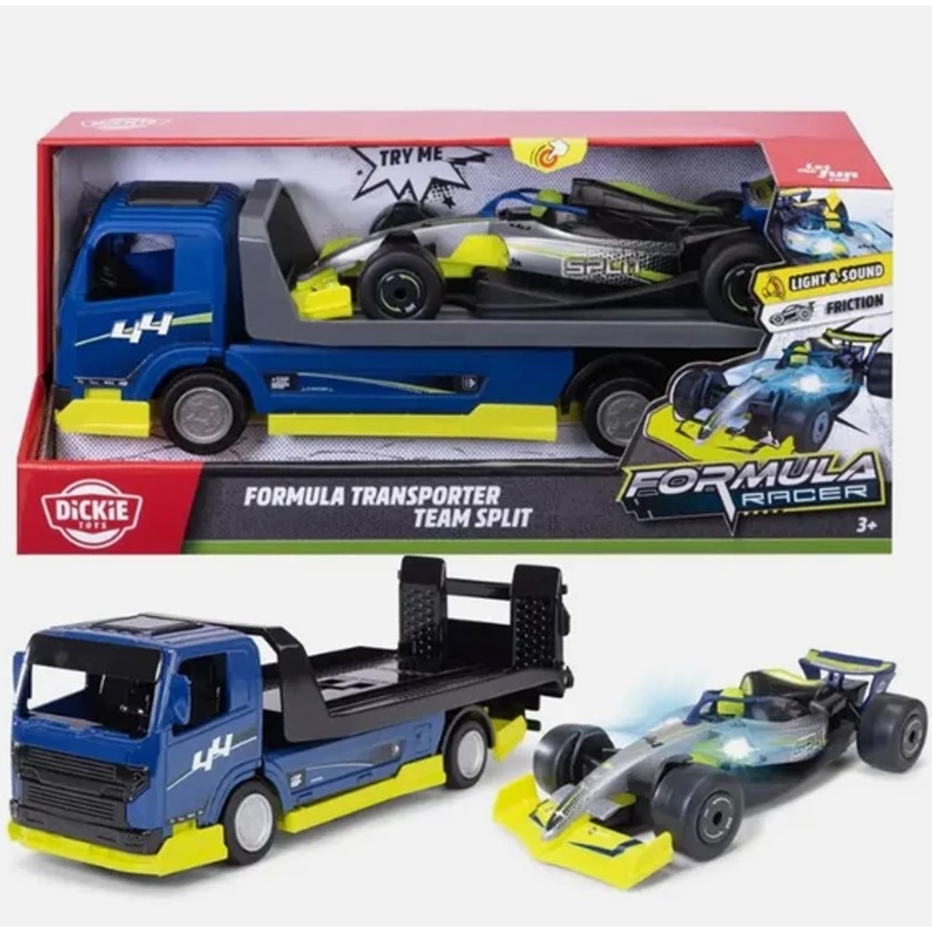 Formuła Transporter - Team Split z małym samochodem - Simba Toys zdjęcie 2