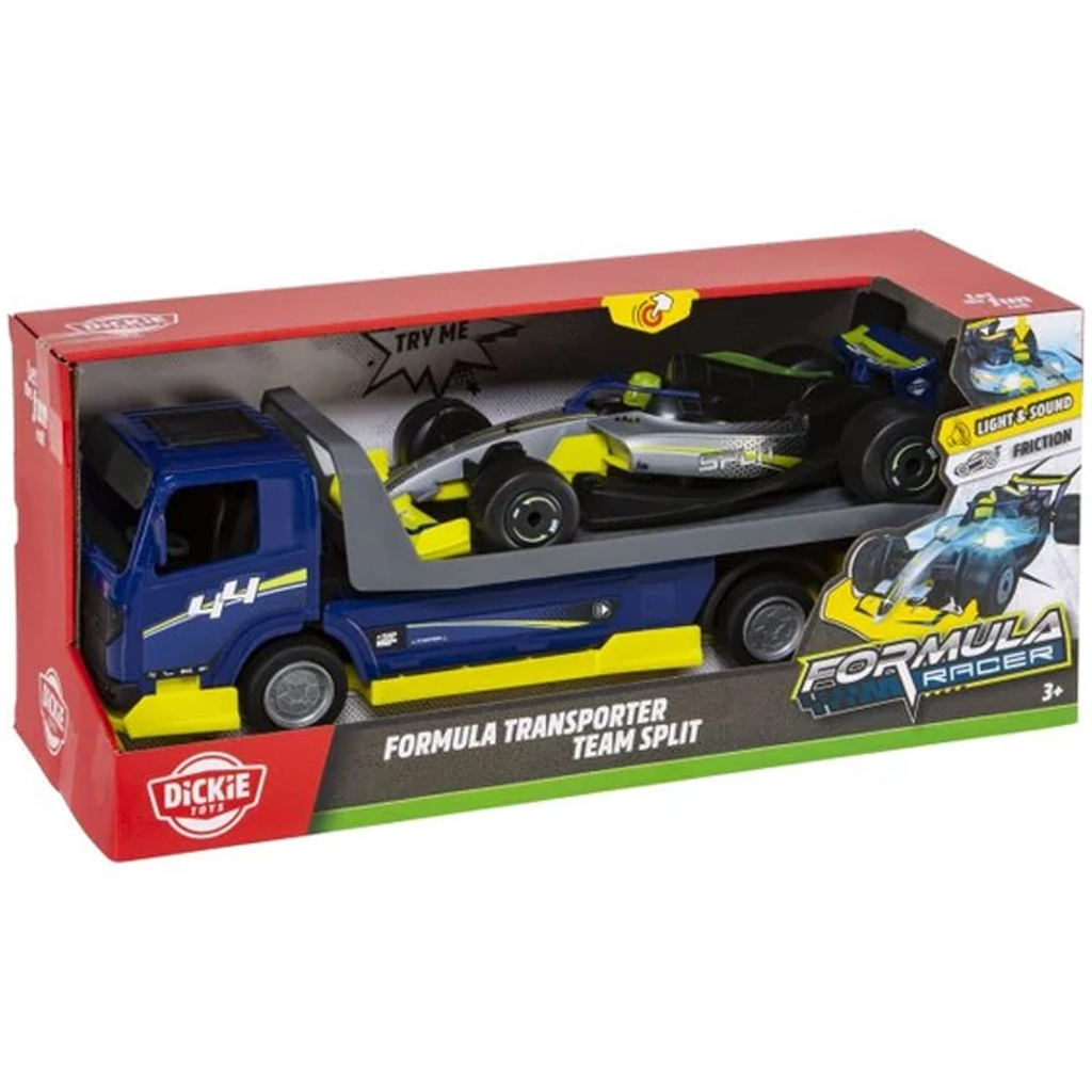 Formuła Transporter - Team Split z małym samochodem - Simba Toys zdjęcie 1