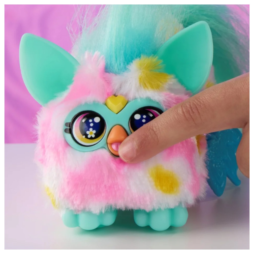 Furby: DJ Furblets Flower-Ella interaktywna figura pluszowa - Hasbro zdjęcie 3