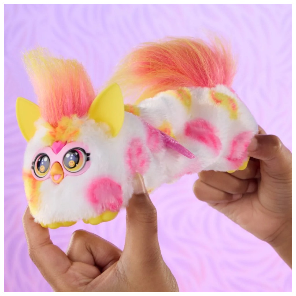 Furby: DJ Furblets Smile-A-Lot interaktywny pluszowy figurka - Hasbro zdjęcie 3