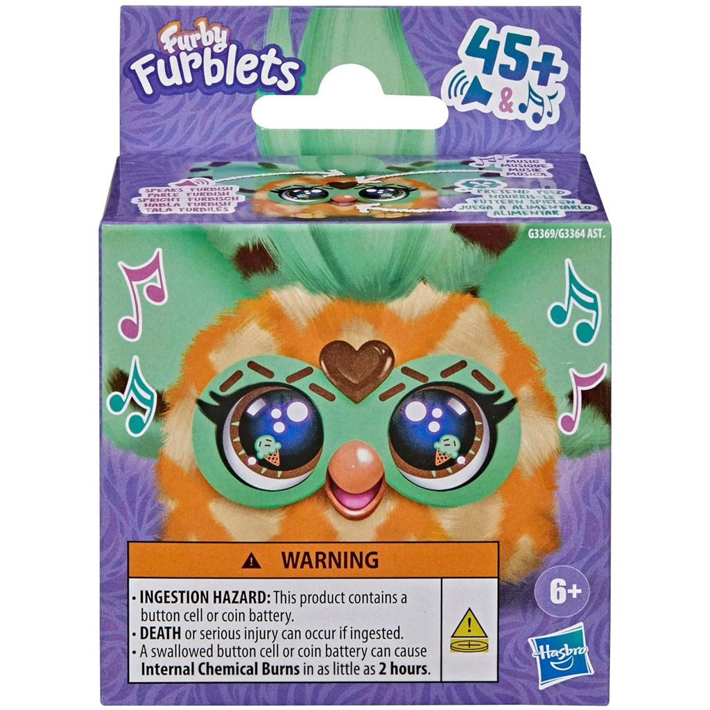 Furby: Furblets Min-Tee interaktywny pluszak - Hasbro zdjęcie 1