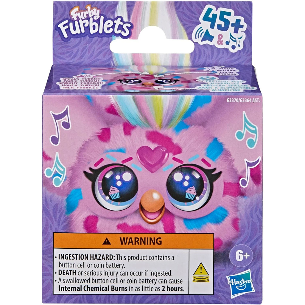 Furby: Interaktywny pluszak Furblets Cay-Kee - Hasbro zdjęcie 1