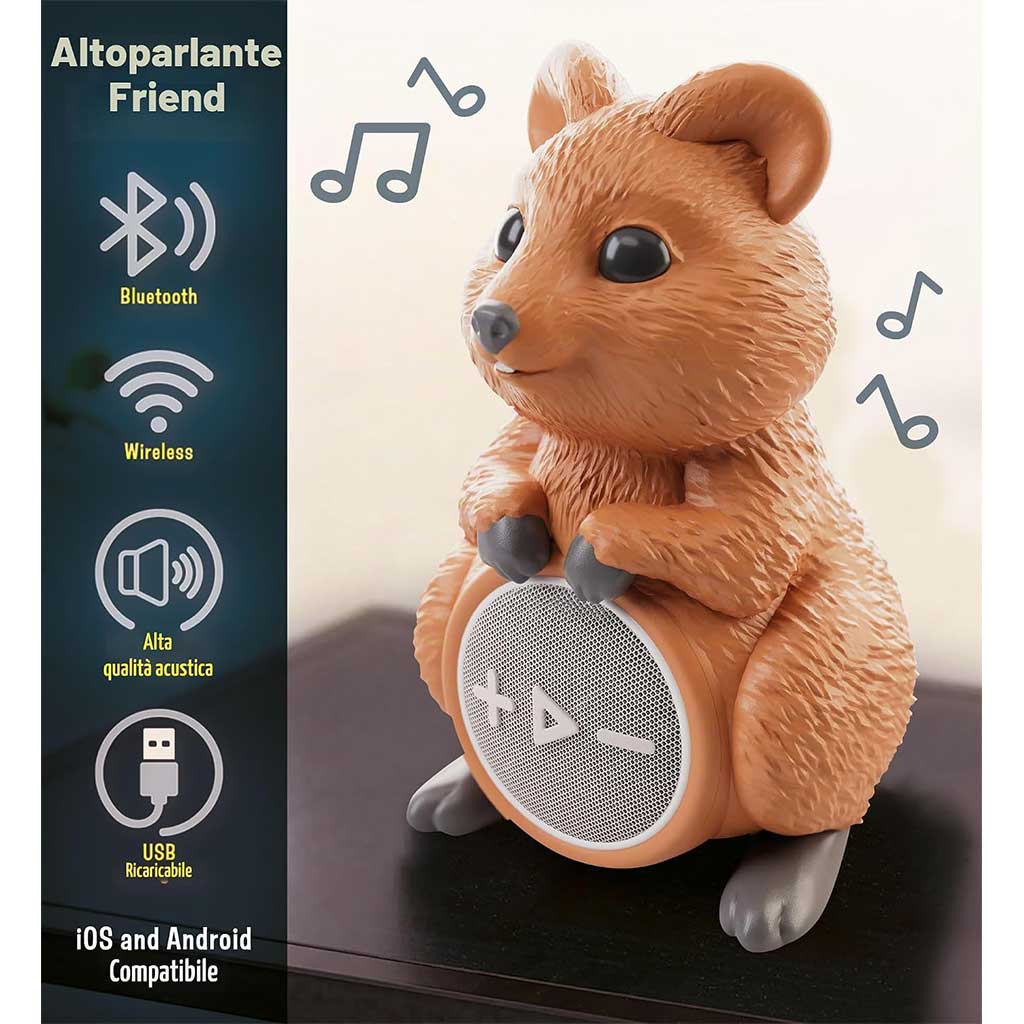 Głośnik Bluetooth Quokka na deszczowe dni - Lisciani zdjęcie 3