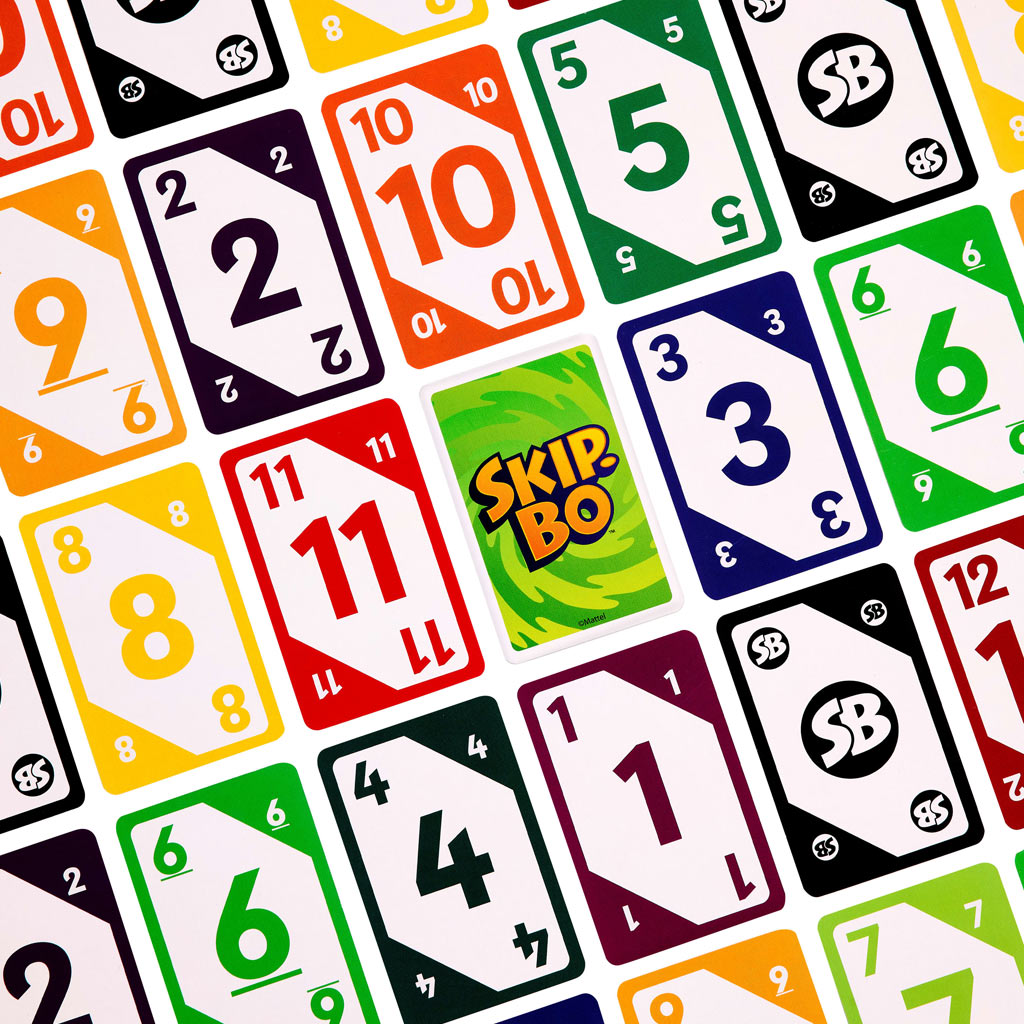 Gra karciana SKIP-BO - Mattel zdjęcie 3
