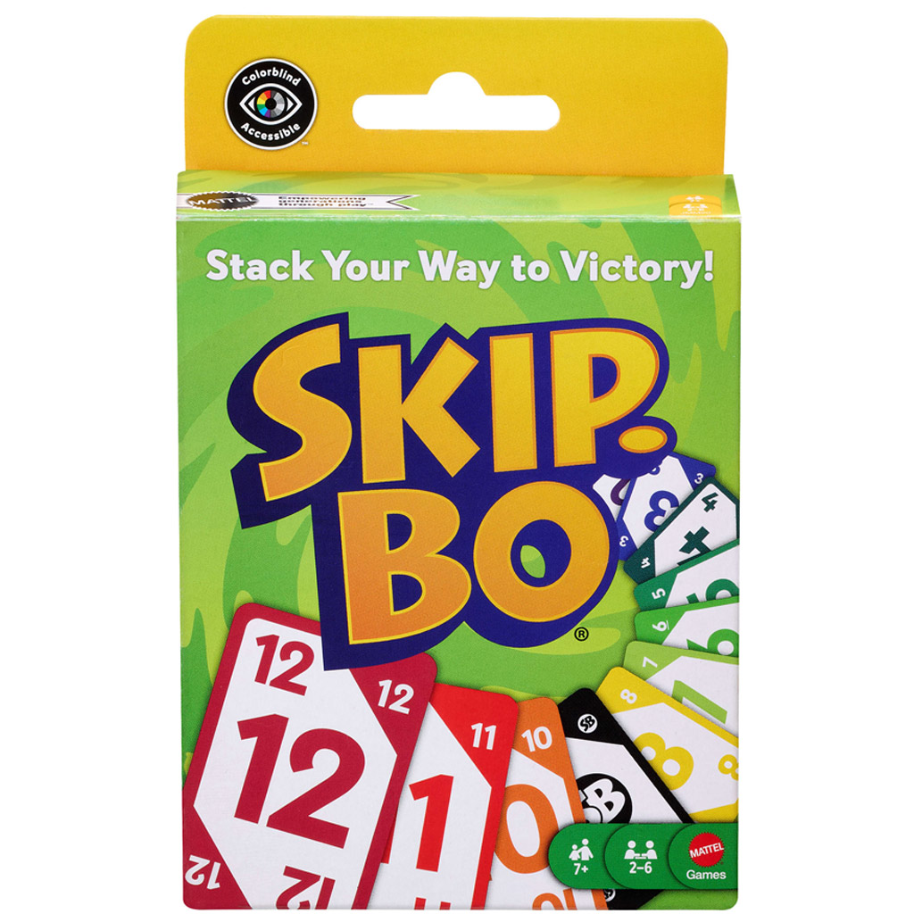 Gra karciana SKIP-BO - Mattel zdjęcie 1