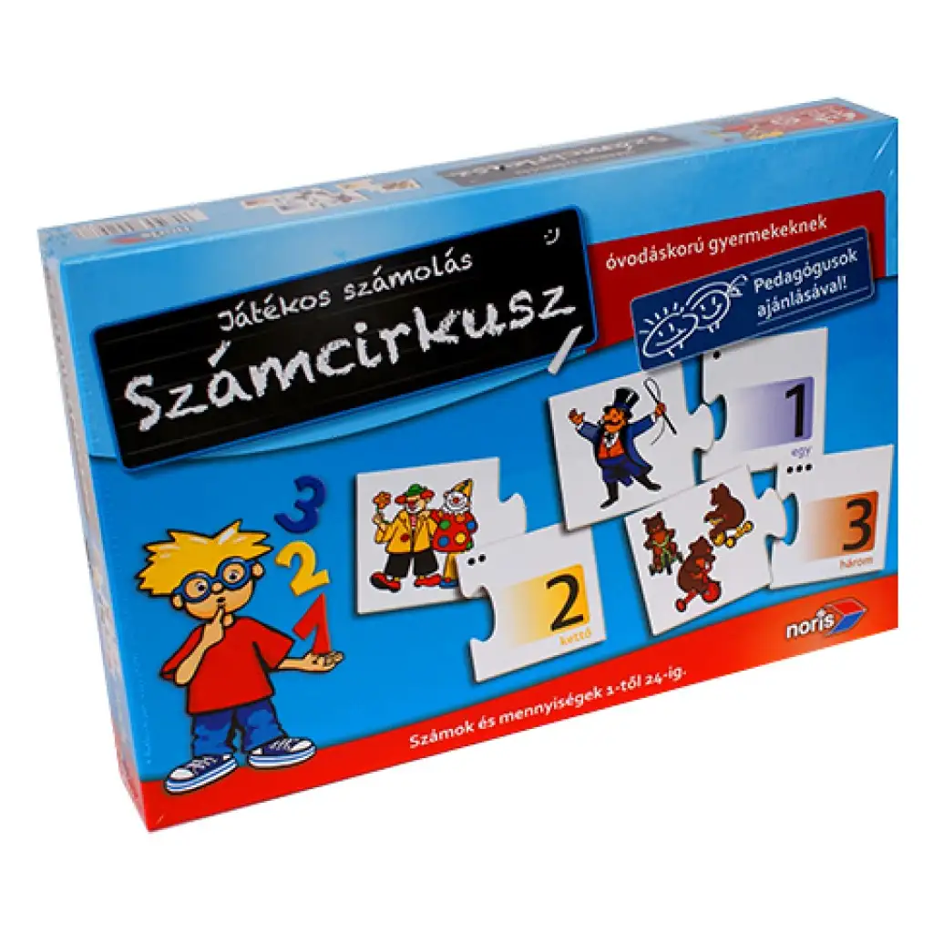Cyrk liczbowy gra planszowa - Noris zdjęcie 1