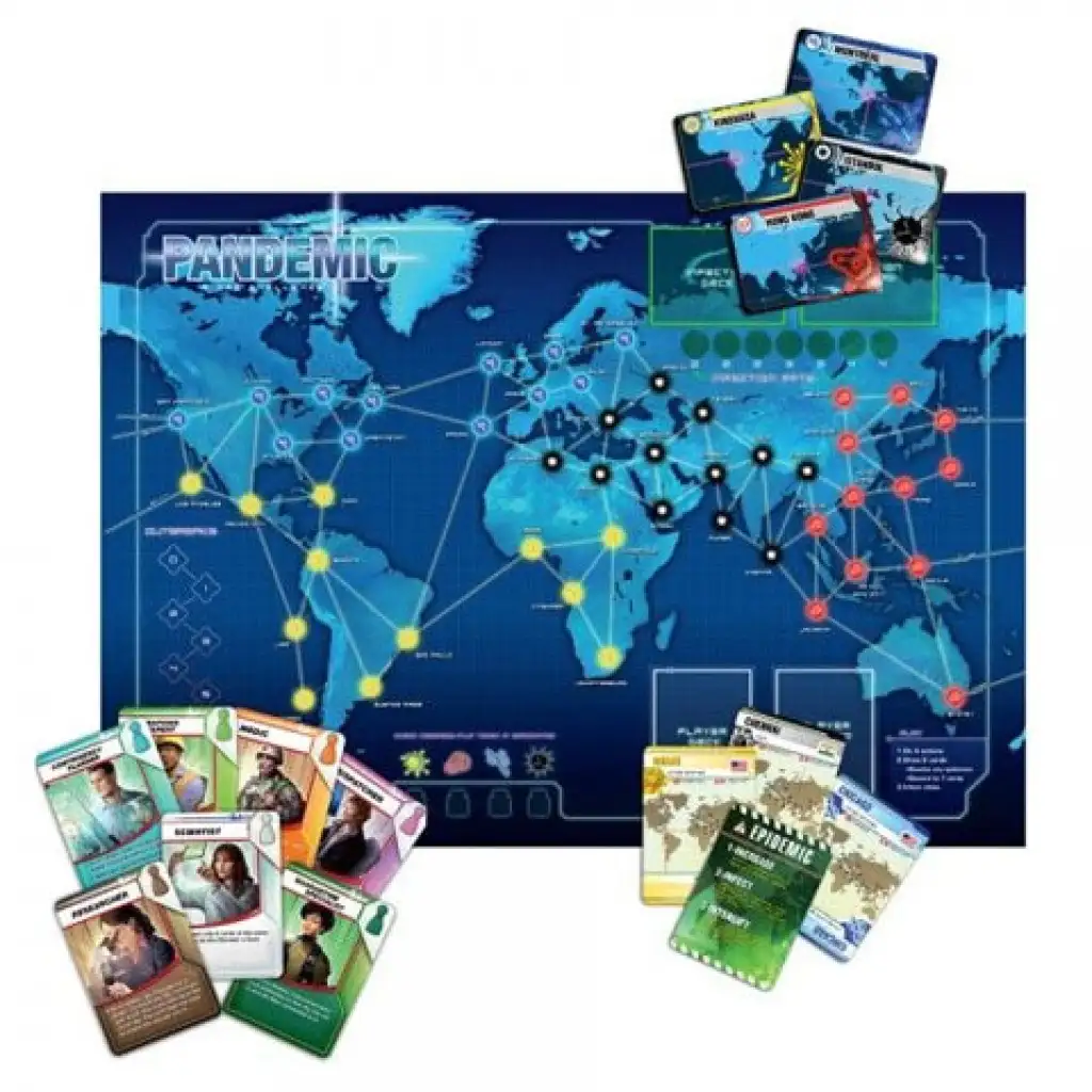 Pandemic gra planszowa zdjęcie 2