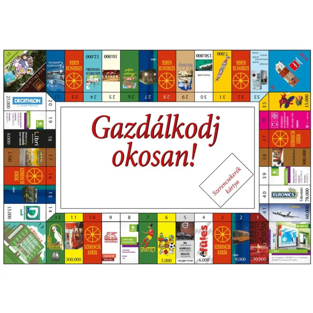 Gra planszowa Gazdálkodj okosan! dla rodziny zdjęcie 2