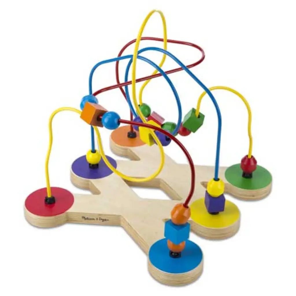 Gra z prowadzeniem koralików - Melissa & Doug zdjęcie 2