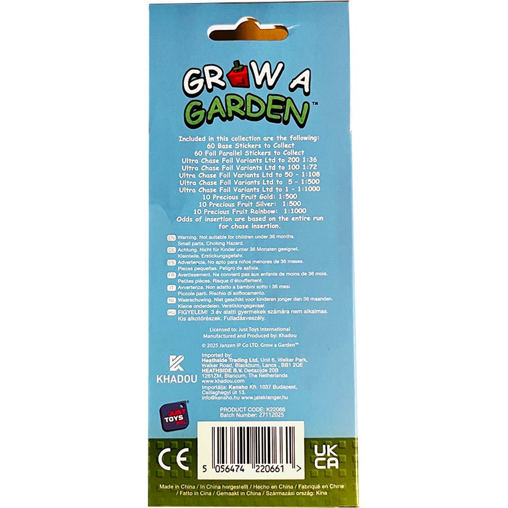 Grow A Garden Karta w pudełku z kartą bonusową zdjęcie 2