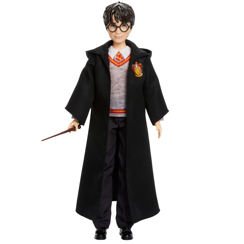 Harry Potter: Harry lalka w szacie z różdżką - Mattel zdjęcie 2