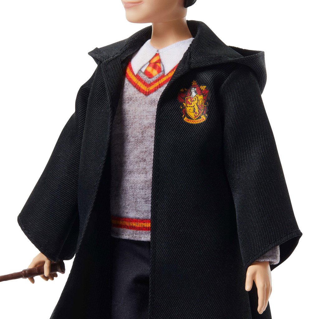 Harry Potter: Harry lalka w szacie z różdżką - Mattel zdjęcie 3