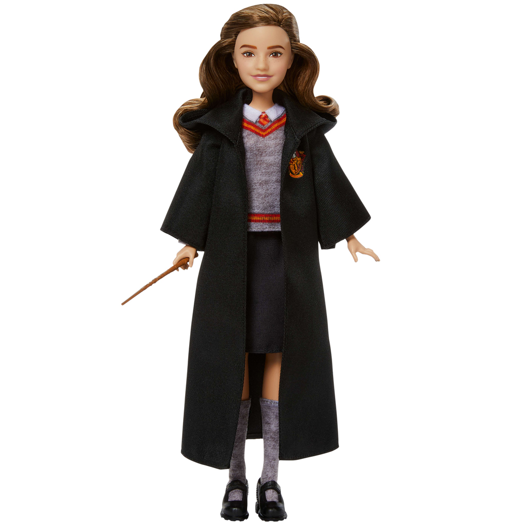 Harry Potter: Lalka Hermiony Granger w szacie z różdżką - Mattel zdjęcie 2