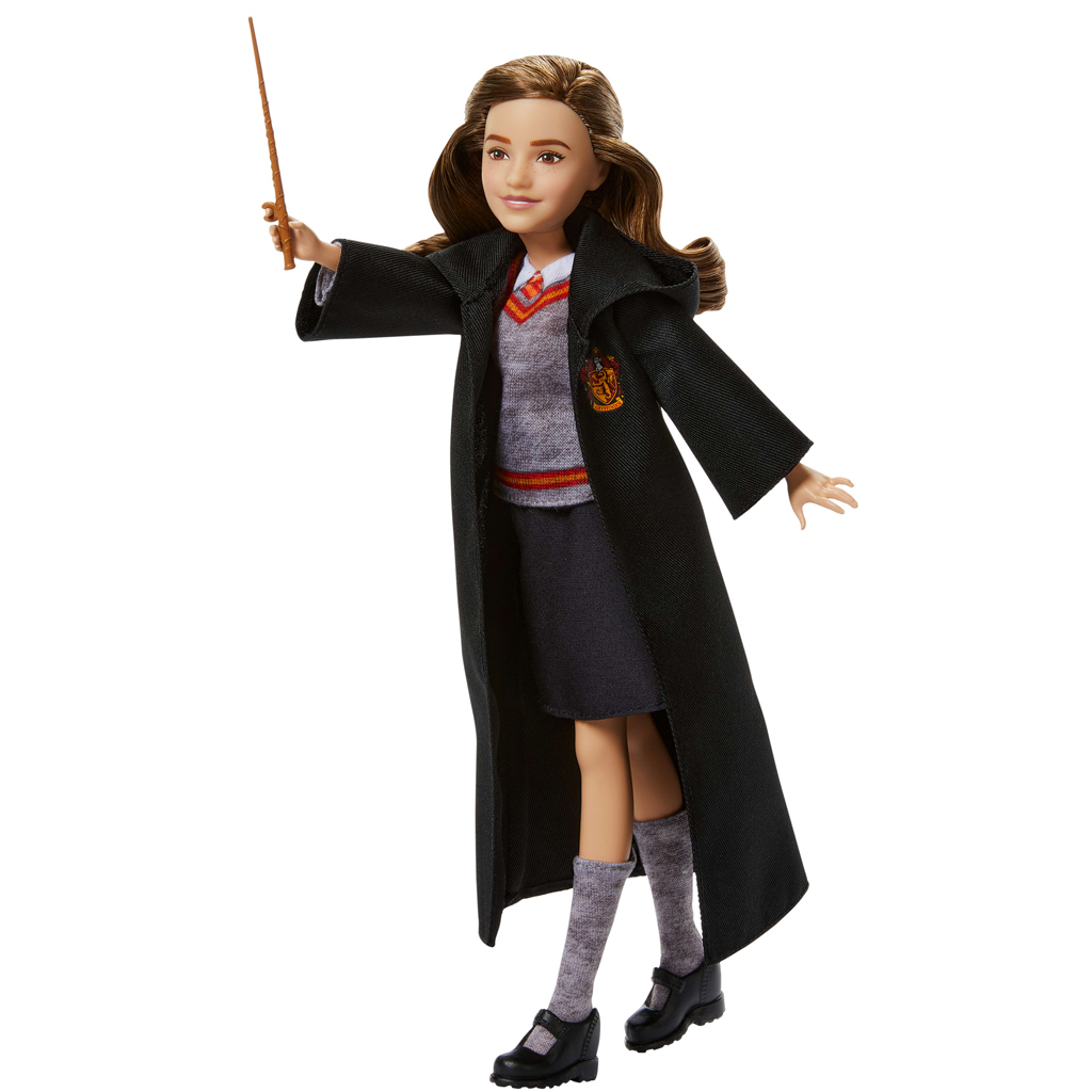 Harry Potter: Lalka Hermiony Granger w szacie z różdżką - Mattel zdjęcie 3