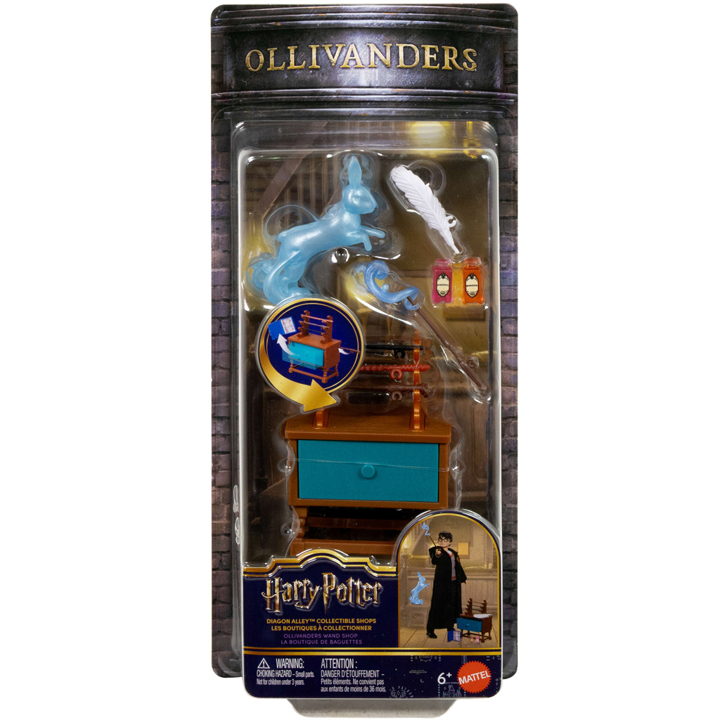 Harry Potter: Sklep z różdżkami Ollivandera na ulicy Abszol - Mattel kép 1