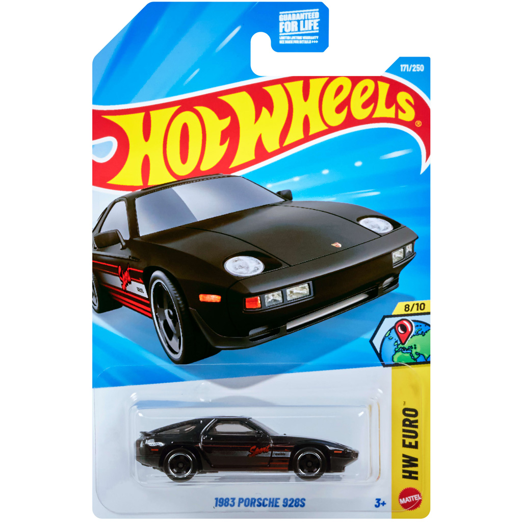 Hot Wheels: 1983 Porsche 928S samochód 1/64 - Mattel zdjęcie 1
