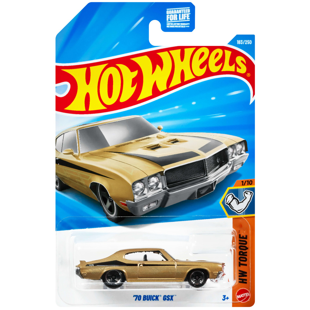 Hot Wheels: '70 Buick GSX samochód 1/64 - Mattel zdjęcie 1