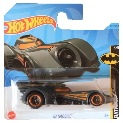 Hot Wheels: Batman Batmobile niebieski samochodzik 1/64 - Mattel zdjęcie 1