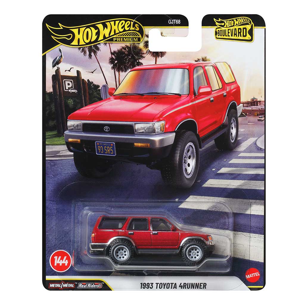 Hot Wheels Boulevard: 1993 Toyota 4Runner samochód zabawkowy 1/64 - Mattel zdjęcie 1
