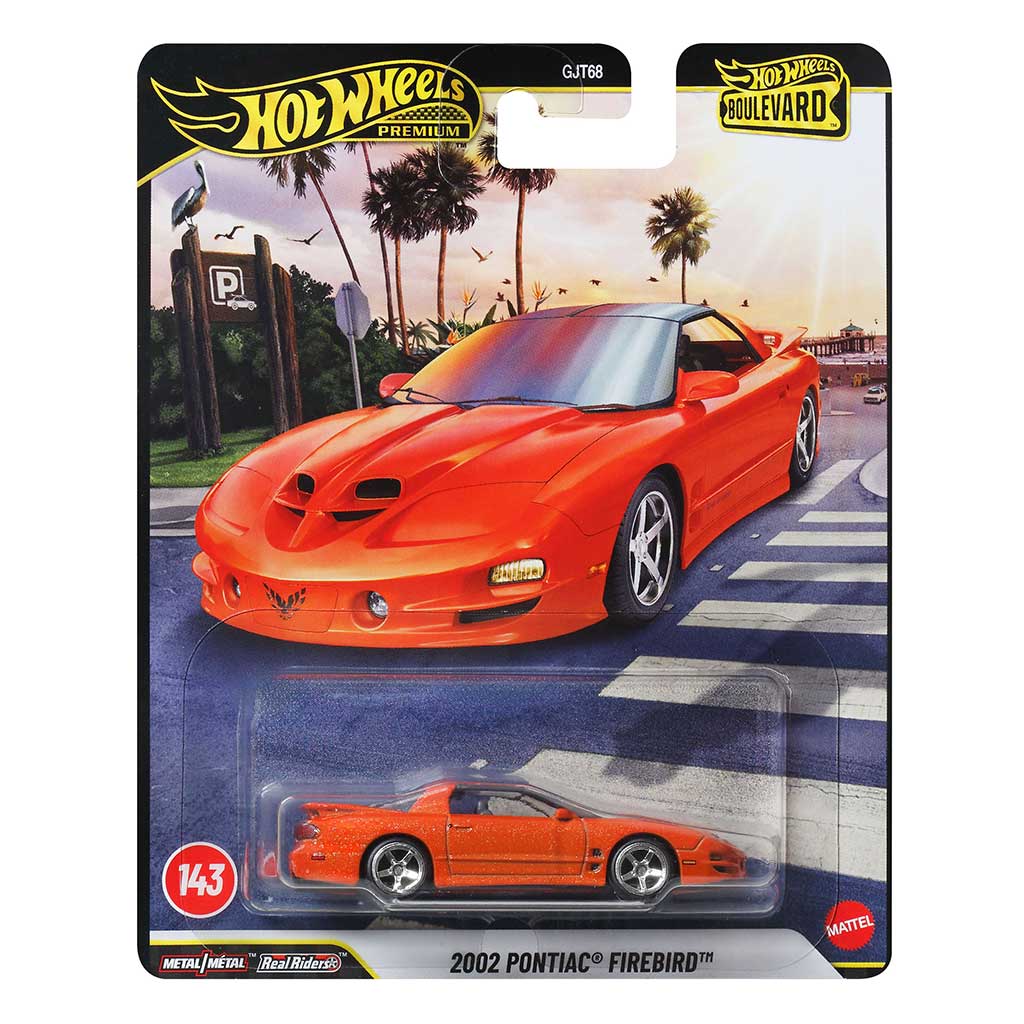 Hot Wheels Boulevard: 2002 Pontiac Firebird samochód 1/64 - Mattel zdjęcie 1