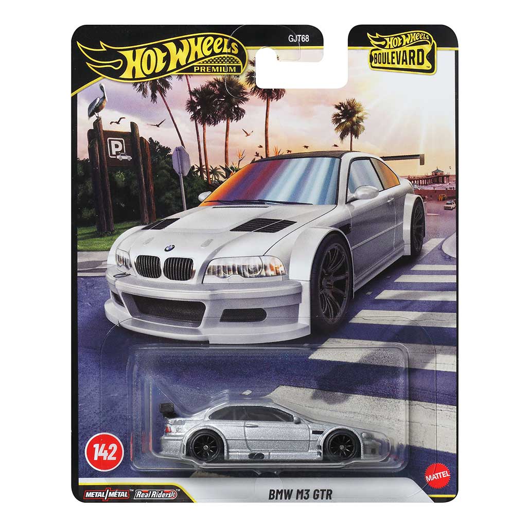 Hot Wheels Boulevard: BMW M3 GTR samochód 1/64 - Mattel zdjęcie 1