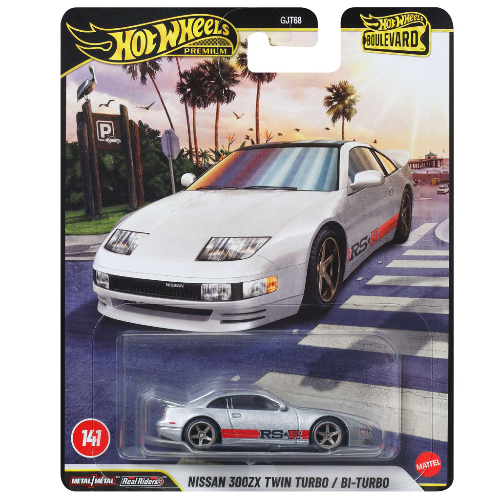 Hot Wheels Boulevard: Nissan 300ZX Twin Turbo samochód 1/64 - Mattel zdjęcie 1