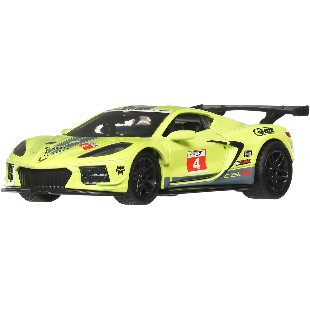 Hot Wheels: Corvette C8.R samochód do ciągnięcia 1/43 - Mattel zdjęcie 2