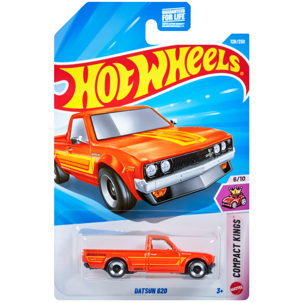 Hot Wheels: Datsun 620 samochód 1/64 - Mattel zdjęcie 1