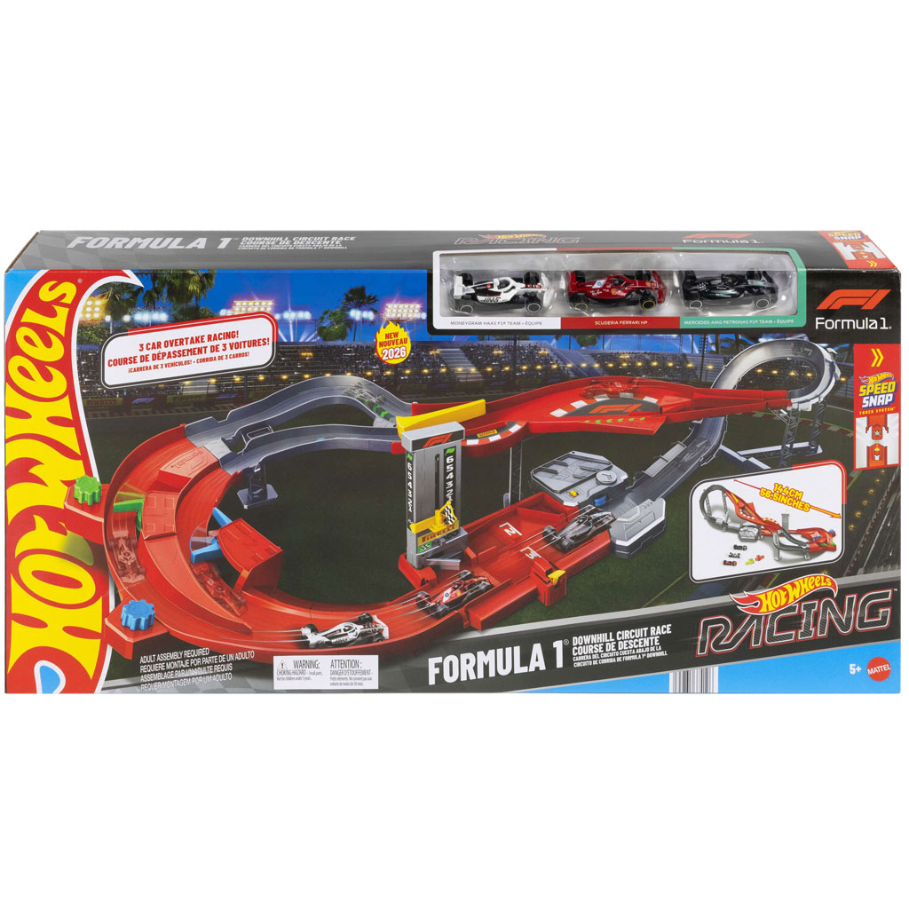 Hot Wheels F1 Deluxe Tor - Mattel zdjęcie 1