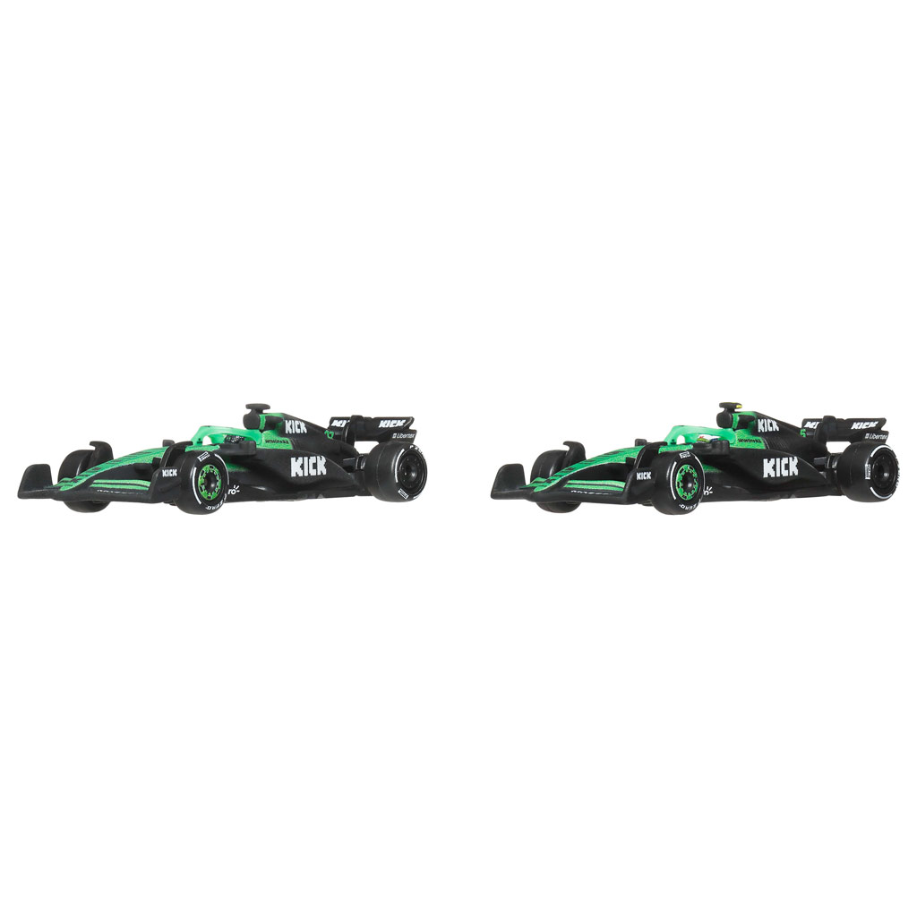 Hot Wheels F1 Samochód Zabawka 2-pak - Sauber: Hulkenberg + Bortoleto - Mattel zdjęcie 2
