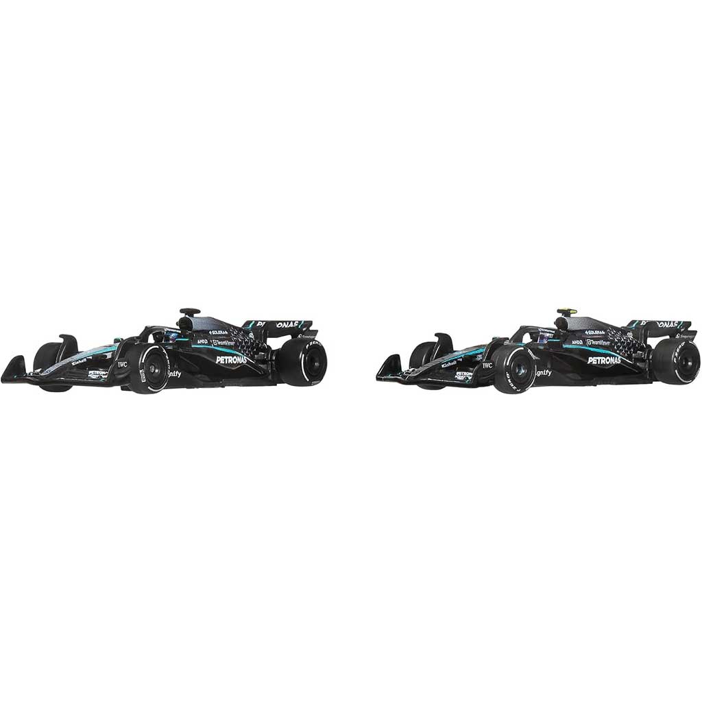 Hot Wheels F1 Samochód Zdalnie Sterowany 2-pak - Mercedes: Antonelli + Russell - Mattel zdjęcie 2