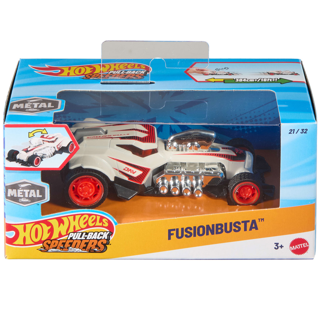 Hot Wheels: Fusionbusta ciągnięty samochodzik 1/43 - Mattel zdjęcie 1