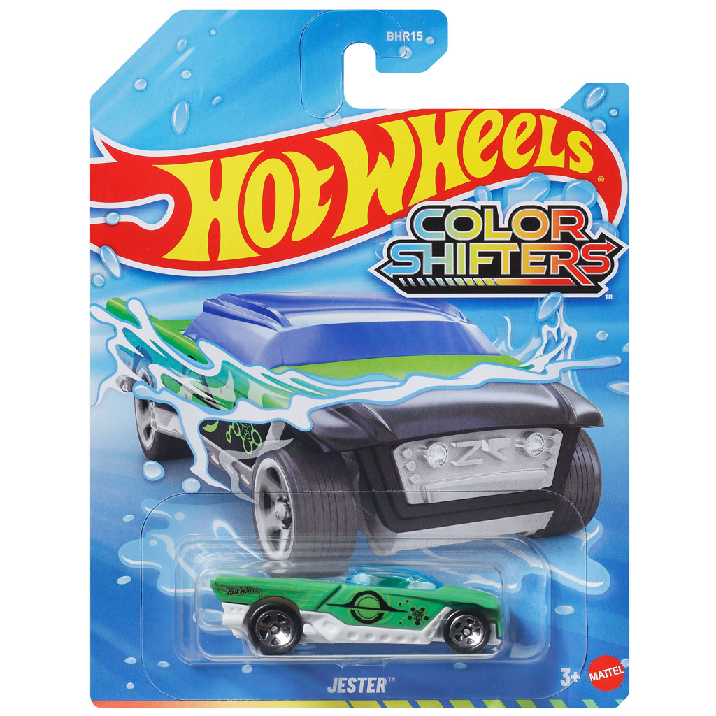 Hot Wheels: Jester zielony samochodzik zmieniający kolor 1/64 - Mattel zdjęcie 1
