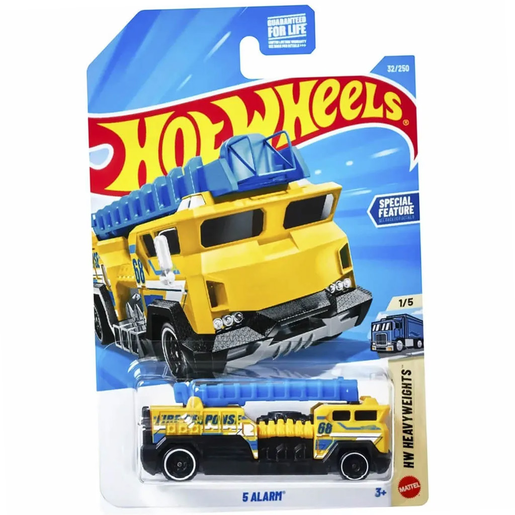 Hot Wheels: Mały samochód 5 Alarm 1/64 - Mattel zdjęcie 1