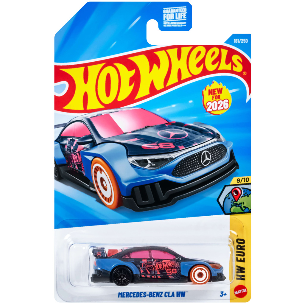 Hot Wheels: Mercedes-Benz CLA HW samochód 1/64 - Mattel zdjęcie 1