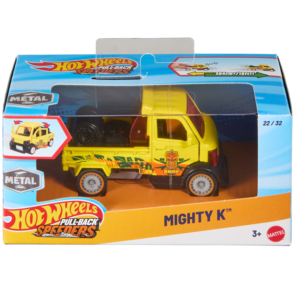 Hot Wheels: Mighty K samochód do ciągnięcia 1/43 - Mattel zdjęcie 1
