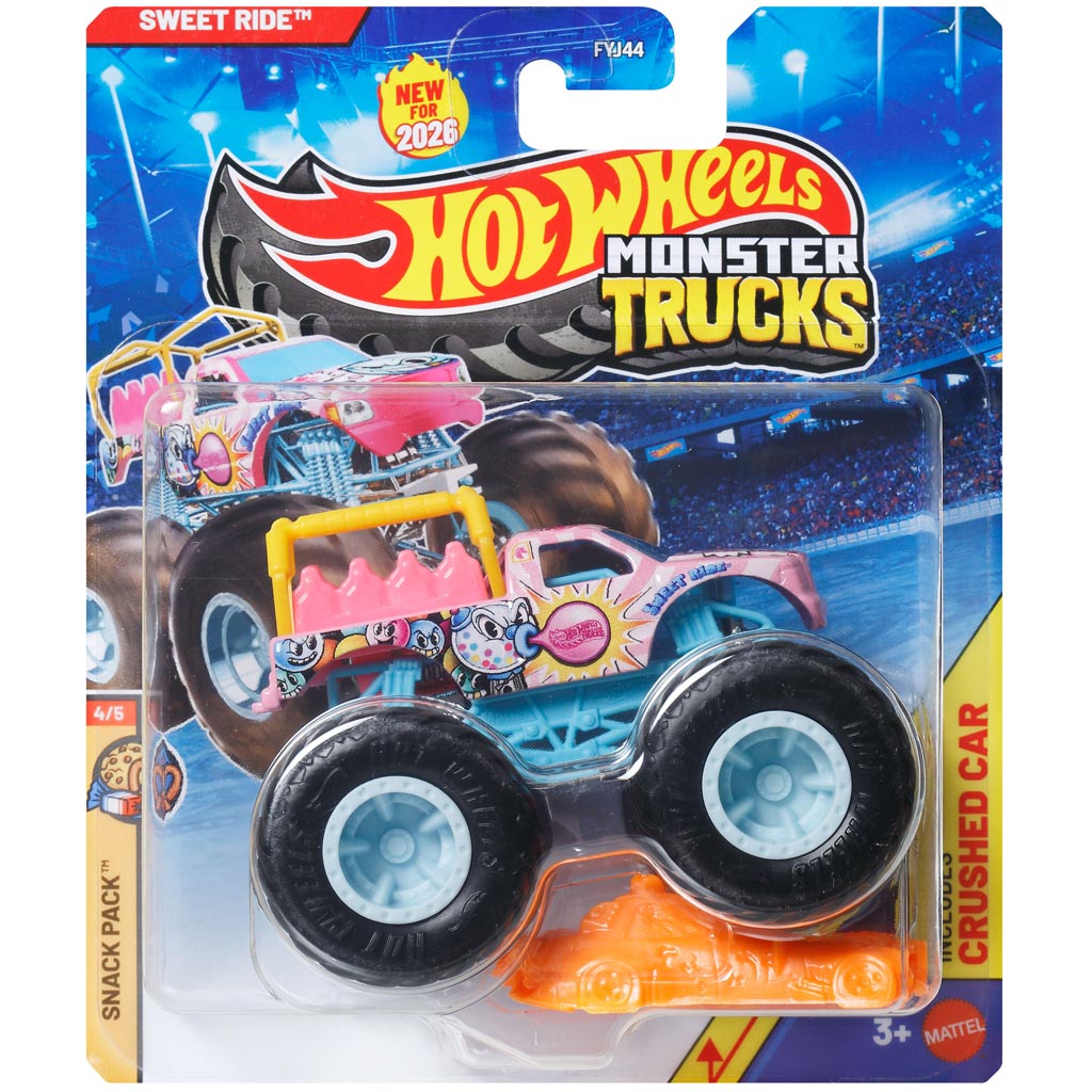 Hot Wheels Monster Trucks: Sweet Ride samochód 1/64 – Mattel zdjęcie 1