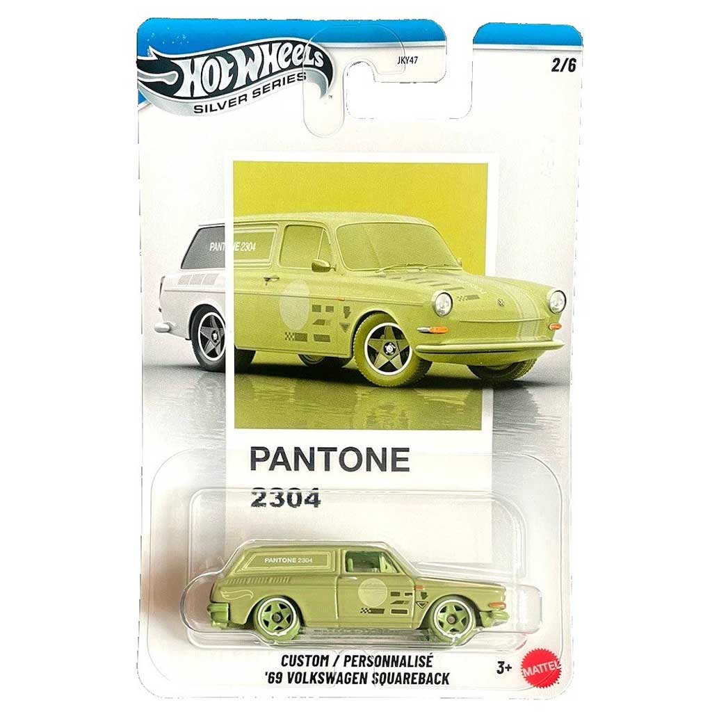 Hot Wheels Pantone: '69 Volkswagen Squareback samochód - Mattel zdjęcie 1
