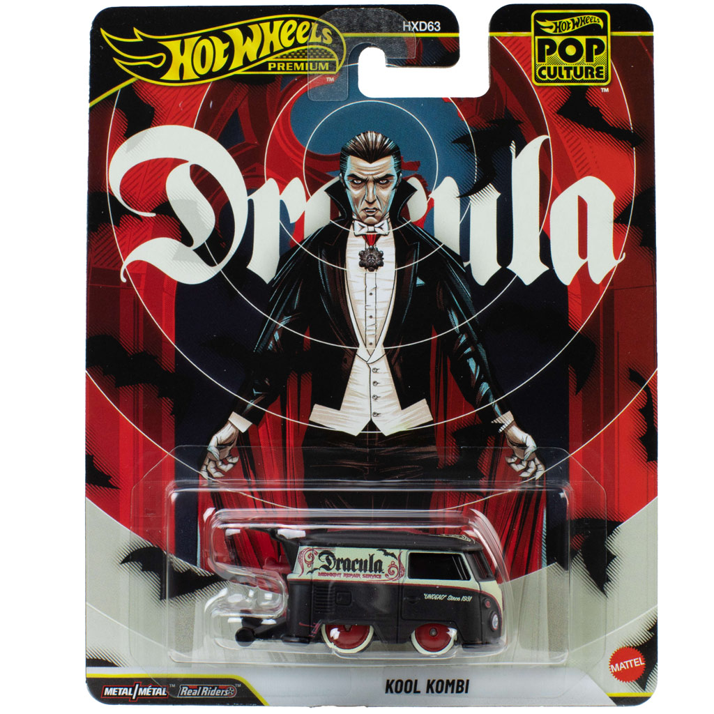 Hot Wheels: Pop Kultura Dracula Kool Kombi samochodzik 1/64 - Mattel zdjęcie 1
