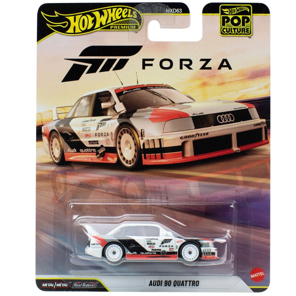 Hot Wheels: Pop Kultura Forza Audi 90 Quattro mały samochód 1/64 - Mattel zdjęcie 1