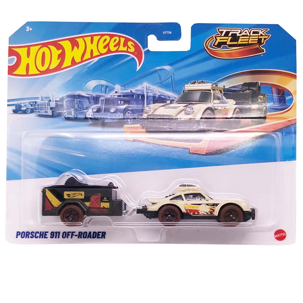 Hot Wheels: Porsche 911 Off-Roader samochód transportowy w skali 1/64 - Mattel zdjęcie 1