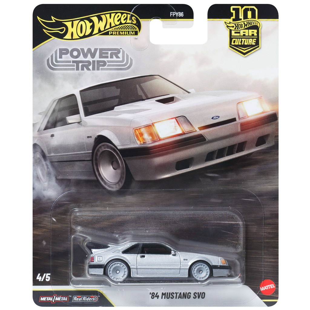 Hot Wheels Premium: Cool-túra ’84 Mustang SVO mały samochód 1/64 - Mattel zdjęcie 1